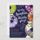 ドーナ飾スハローウィンパーティ 招待状 (正面)