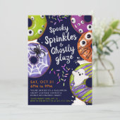 ドーナ飾スハローウィンパーティ 招待状 (スタンド正面)