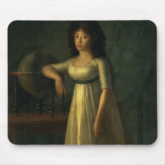 ドーナJoaquina Tellez-Gironの公爵の娘 マウスパッド (正面)