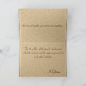 ドーハのヤシの木 カード (内部)