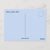 ドーハカタールのスカイライン ポストカード (裏面)