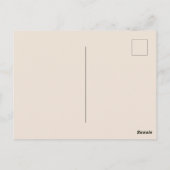 ドーハカタールへの旅行 ポストカード (裏面)