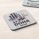 ドーハカタールアラビア半島 コースター (左側)