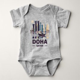 ドーハカタールアラビア半島 ベビーボディスーツ