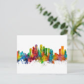 ドーハカタールスカイライン ポストカード (スタンド正面)