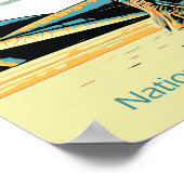 ドーハ国立博物館イラストレーションカタール ポスター (角)