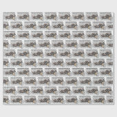 ドーバーおもしろいマンオンソファ ラッピングペーパー (フラット)