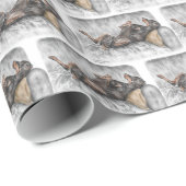 ドーバーおもしろいマンオンソファ ラッピングペーパー (ロールコーナー)