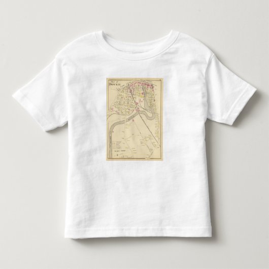 ドーバーの区2-3のPt トドラーTシャツ (正面)