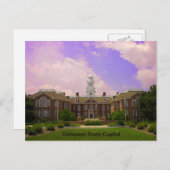 ドーバーの法会議事堂デラウェア州キャピトル ポストカード (正面/裏面)