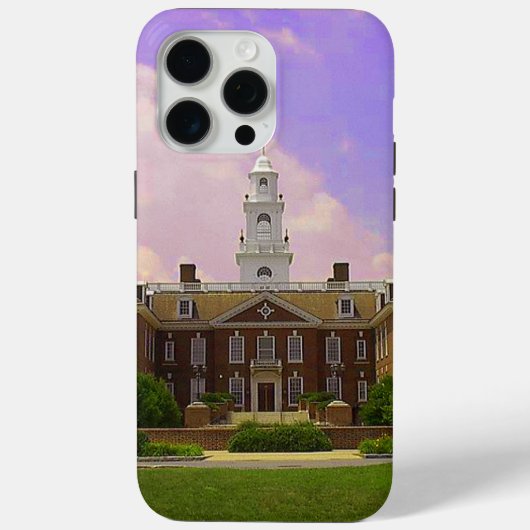 ドーバーの法会議事堂デラウェア州キャピトル Case-Mate iPhoneケース (裏面)