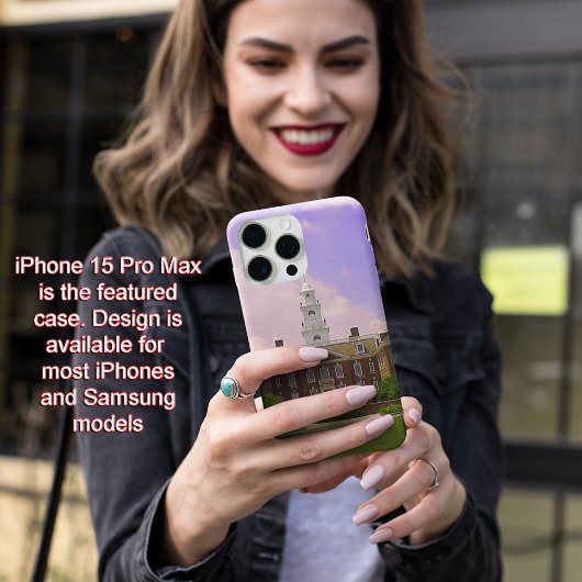 ドーバーの法会議事堂デラウェア州キャピトル Case-Mate iPhoneケース