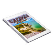 ドーバーの白い崖 – DOVER KENT ENGLAND ノートブック (右側)