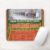 ドーバーの鉄道へのロンドンのための早いタイムテーブル マウスパッド (マウス)
