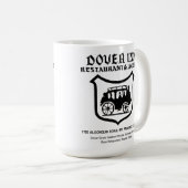 ドーバーインレストランマウントプロスペクトIL コーヒーマグカップ (正面右)