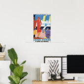 ドーバーオステンドベルギー鉄道 ポスター (ホームオフィス)