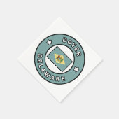 ドーバーデラウェア スタンダードカクテルナプキン (角)