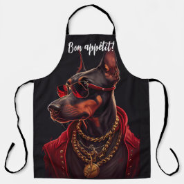 ドーバーマンの魅力 エプロン