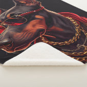 ドーバーマンの魅力 シェルパブランケット (3/4)