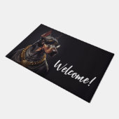 ドーバーマンの魅力 ドアマット (アングル)