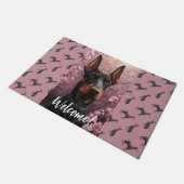 ドーバーマンの魅力 ドアマット (アングル)