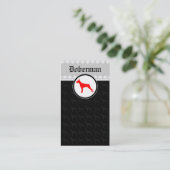 ドーバーマンカード 名刺 (スタンド正面)