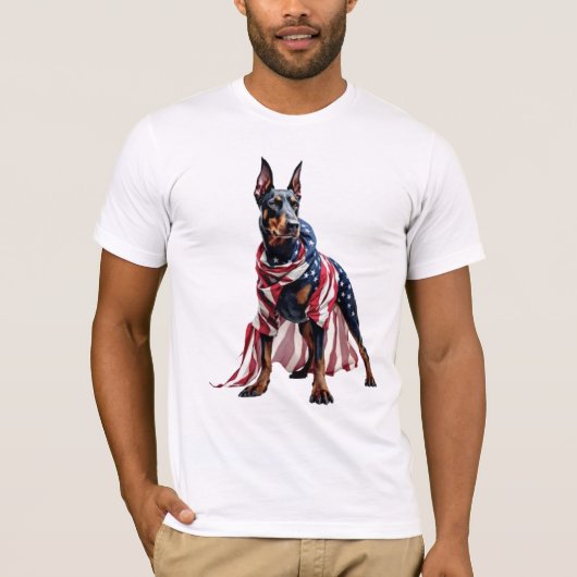 ドーバーマンガード国家 Tシャツ (正面)