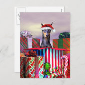 ドーバーマンクリスマスサプライズ シーズンポストカード (正面/裏面)