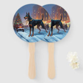 ドーバーマンクリスマスフェスティバルシーズン ハンドファン (正面&裏面)