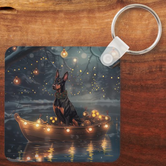 ドーバーマンクリスマスフェスティバル航海 キーホルダー (裏面)