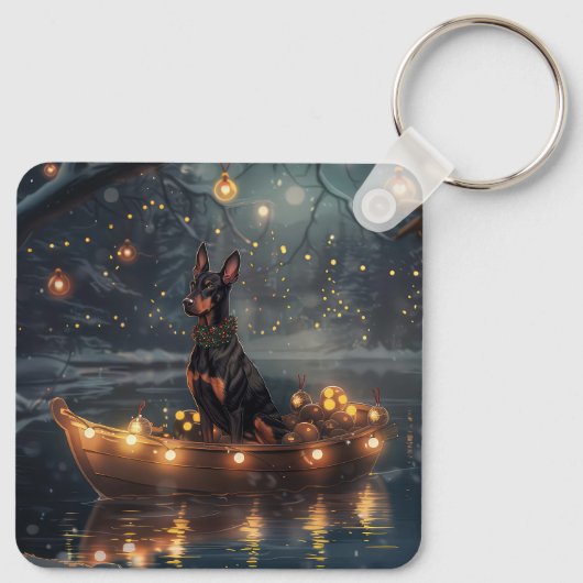ドーバーマンクリスマスフェスティバル航海 キーホルダー (裏面)
