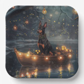 ドーバーマンクリスマスフェスティバル航海 ペーパープレート (正面)