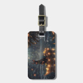 ドーバーマンクリスマスフェスティバル航海 ラゲッジタグ (正面縦)