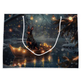 ドーバーマンクリスマスフェスティバル航海 ラージペーパーバッグ (正面)