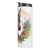 ドーバーマンクリスマスリースフェスティバルカップ タンブラー (回転右)