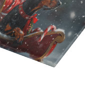 ドーバーマンドッグクリスマスフェスティバル カッティングボード (角)