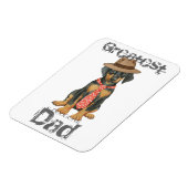 ドーバーマンパパ マグネット (左側)