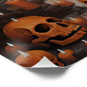 ドーバーマンパンプキンスハロウィーン怖 ポスター (コーナー)