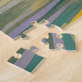 ドーバーマンビーチ絵画サーフィン ジグソーパズル (側面)