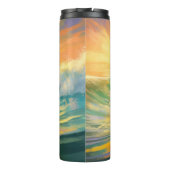 ドーバーマンビーチ絵画サーフィン タンブラー (裏面)