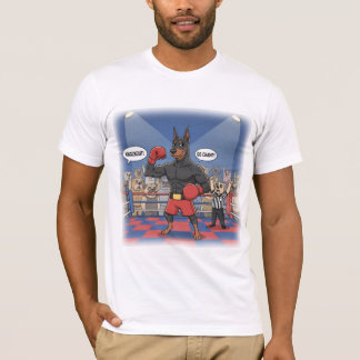 ドーバーマンボクおもしろいサーTシャツ Tシャツ