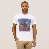 ドーバーマンボクおもしろいサーTシャツ Tシャツ (正面フル)