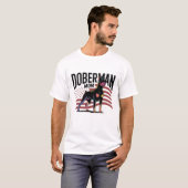 ドーバーマンママ Tシャツ (正面フル)