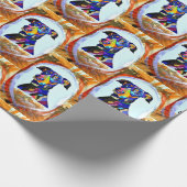 ドーバーマンラッピング紙 ラッピングペーパー (角)