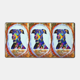 ドーバーマンラブデスクマット デスクマット