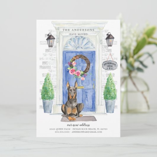 ドーバーマン前面ドア移動アナウンス 招待状 (スタンド正面)