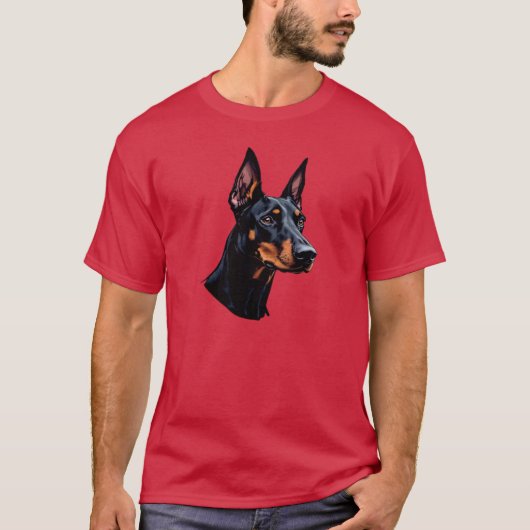 ドーバーマン愛好家 Tシャツ (正面)
