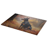 ドーバーマン紅葉秋インスパイア カッティングボード (角)