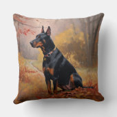 ドーバーマン紅葉秋インスパイア クッション (裏面)