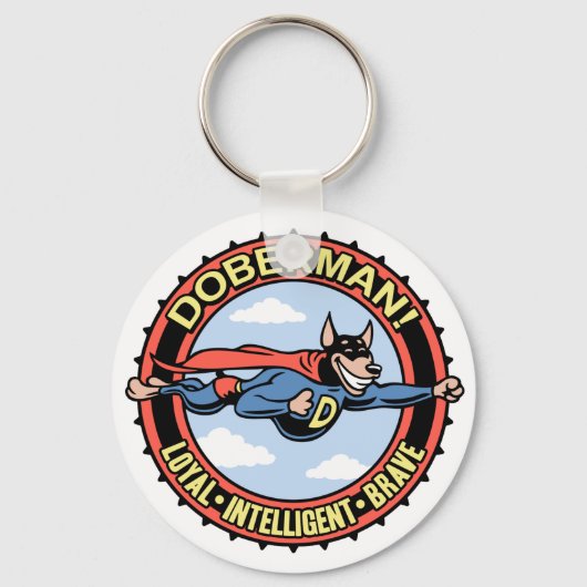 ドーバーマン! キーホルダー (正面)